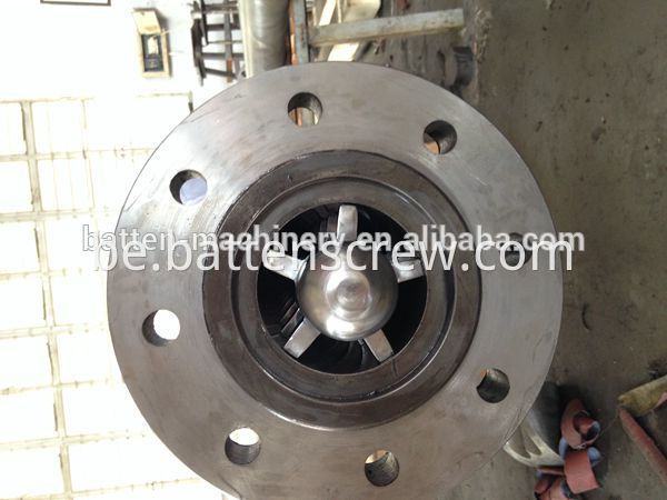 100/36 Шрубавая бочка з высокай ёмістасцю / вадзяной астуджанай курткай для экструдара HDPE трубы